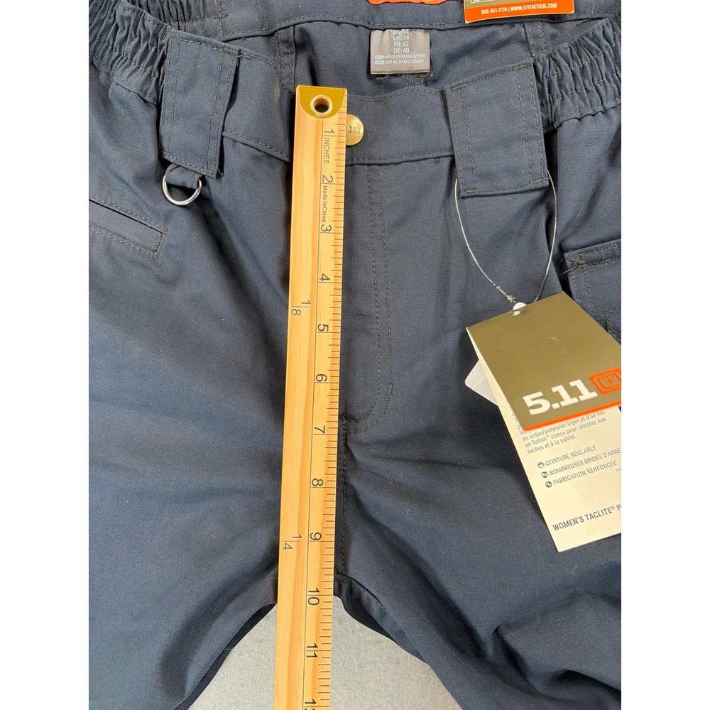 5.11 Tactical Womens Taclite Pro Shorts 10 Dark Navy Ripstop Cargo 63071 NWT - Picture 7 of 15
